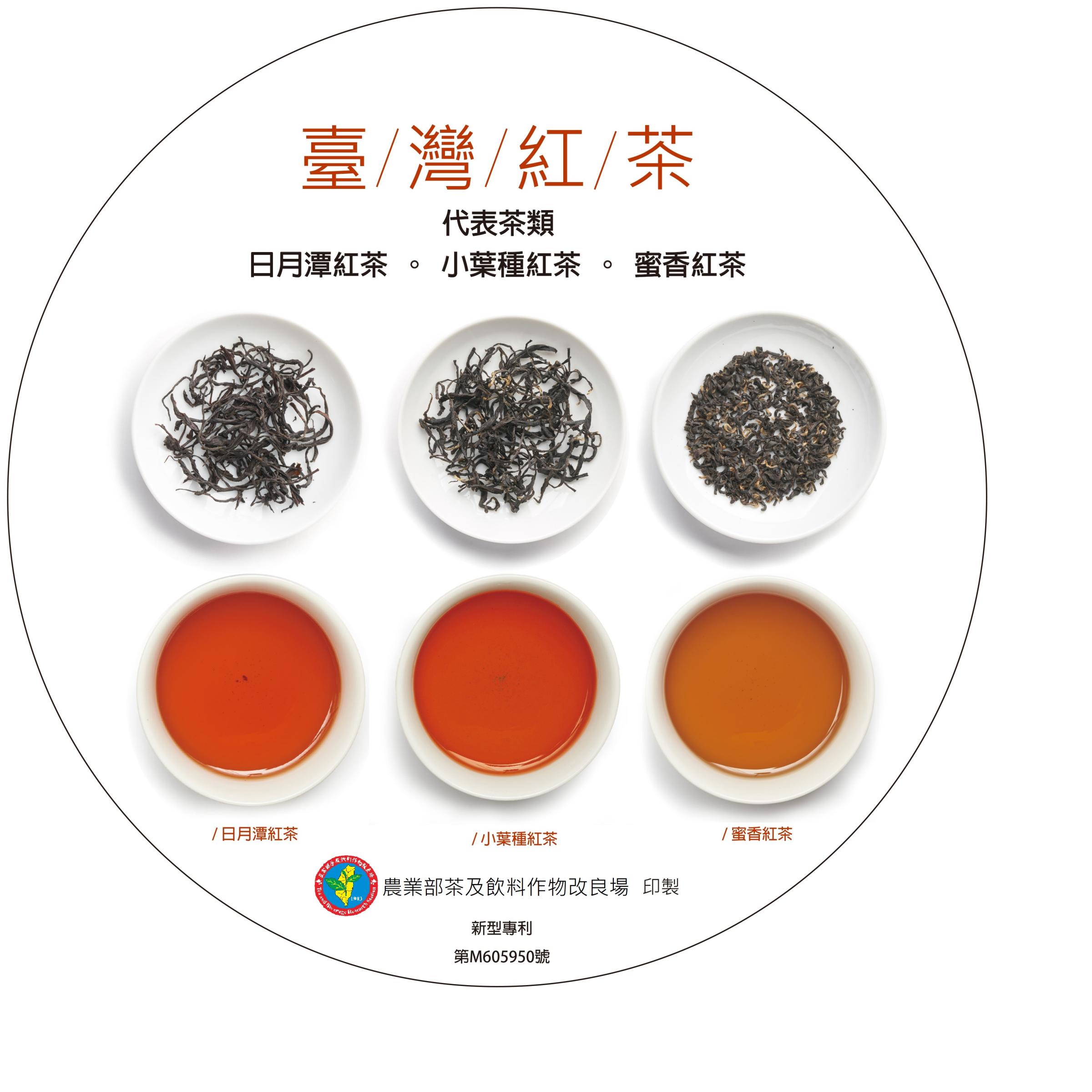 臺灣紅茶風味輪中文背面