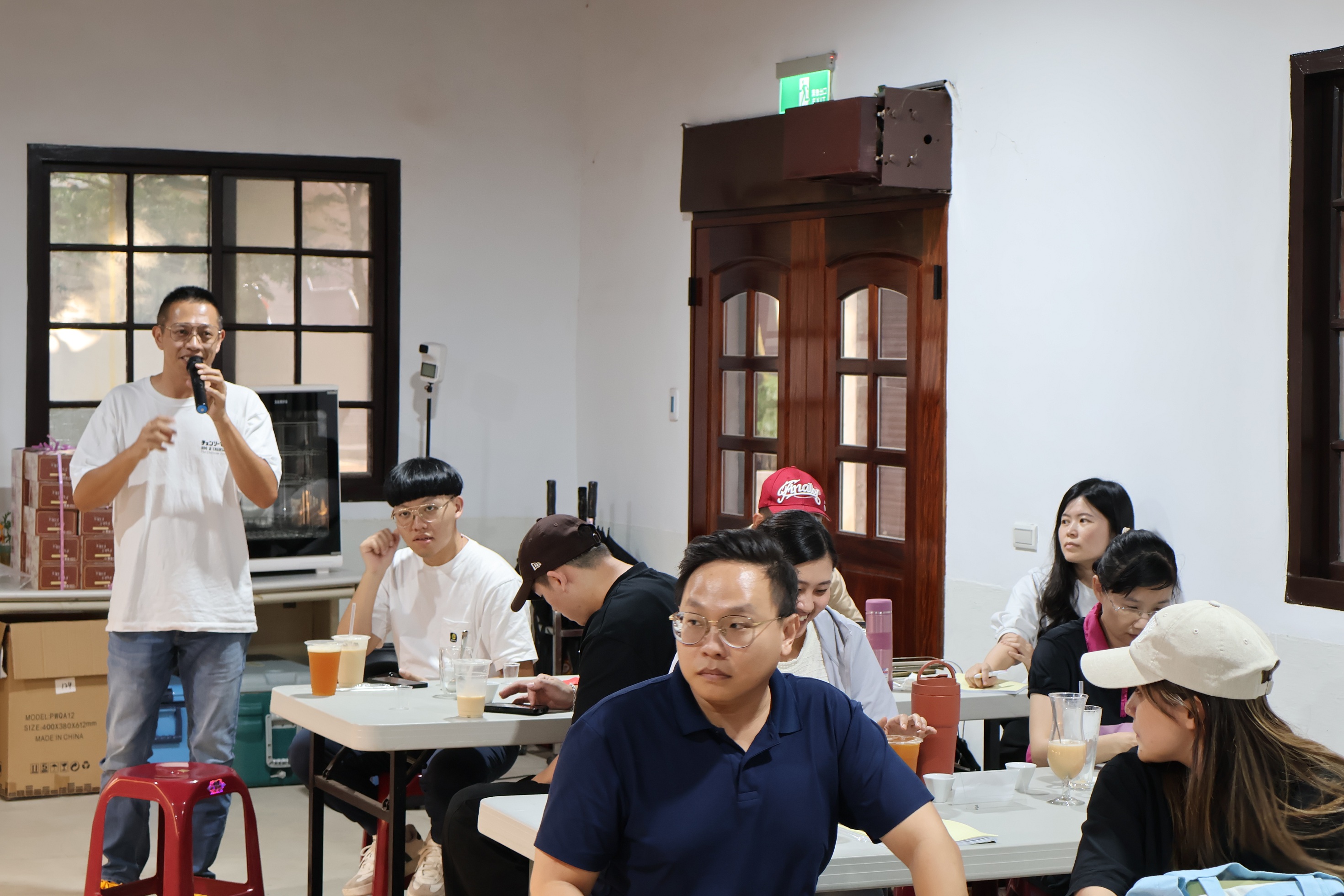 圖六、活動後座談會學員發表課後感想