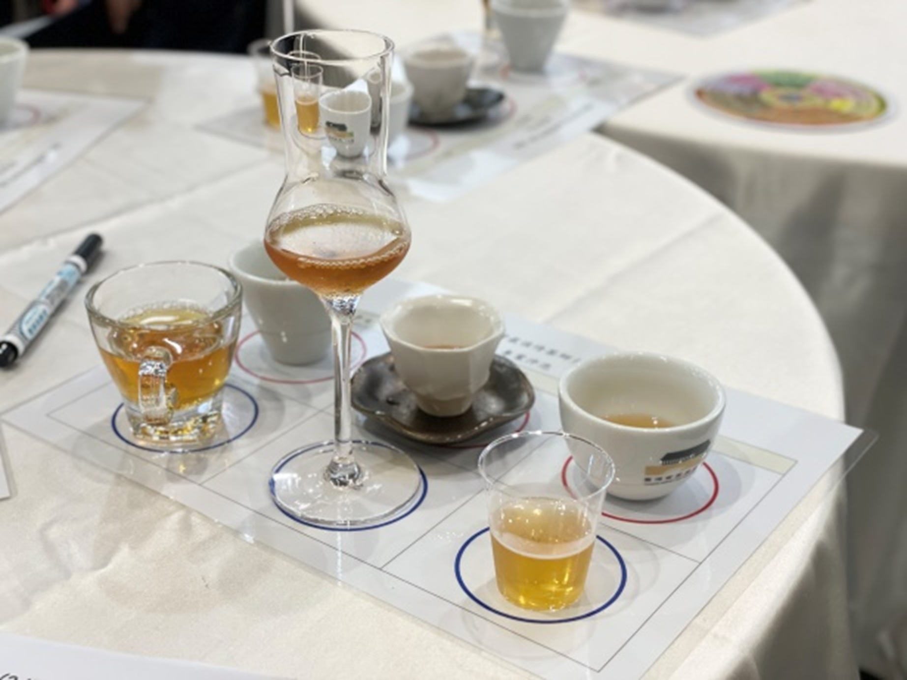 圖2右下第一屆「2025臺灣最佳侍茶師大賽」複賽茶湯沖泡