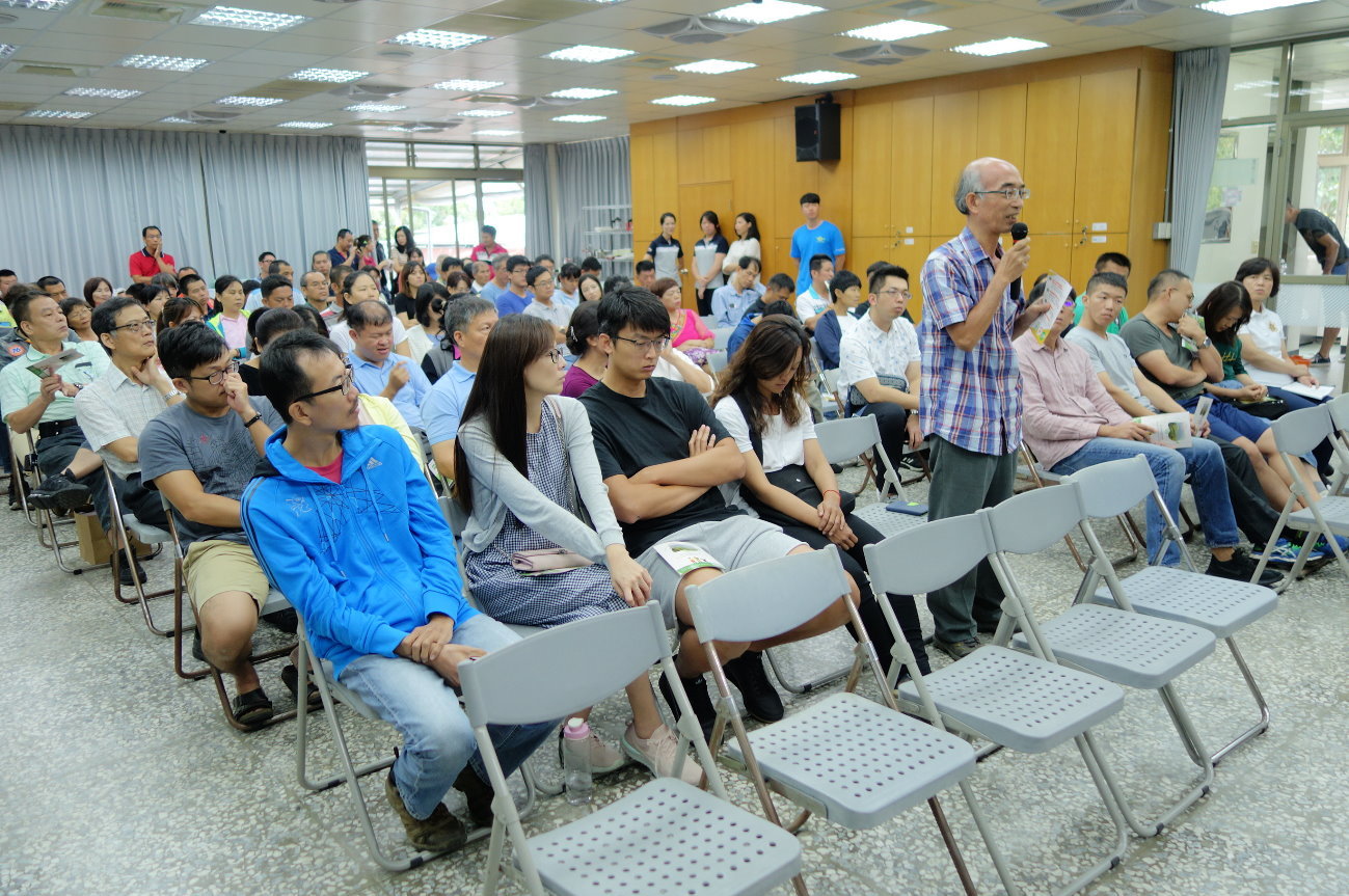 圖2.農友分享意見、雙向溝通交流 (9/20凍頂工作站)