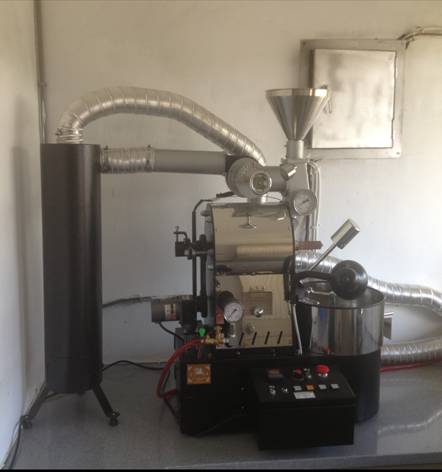 半直火式烘焙機