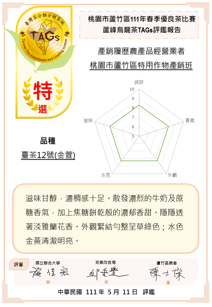 評鑑報告書-特選
